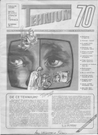 Colectia Revista Tehnium pe Anul 1970