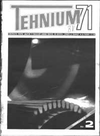 Revista Tehnium pe Anul 1971