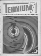 Revista Tehnium pe Anul 1971