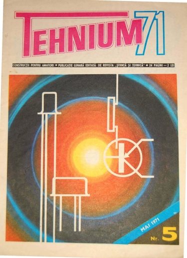 Revista Tehnium pe Anul 1971