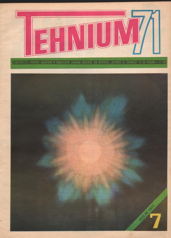 Revista Tehnium pe Anul 1971