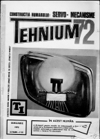 Colectia Revista Tehnium pe Anul 1972
