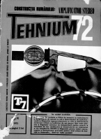 Revista Tehnium pe Anul 1972