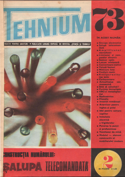 Revista Tehnium pe Anul 1973
