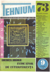 Revista Tehnium pe Anul 1973