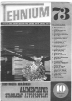 Revista Tehnium pe Anul 1973