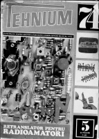 Revista Tehnium pe Anul 1974
