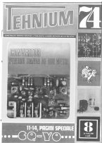 Revista Tehnium pe Anul 1974