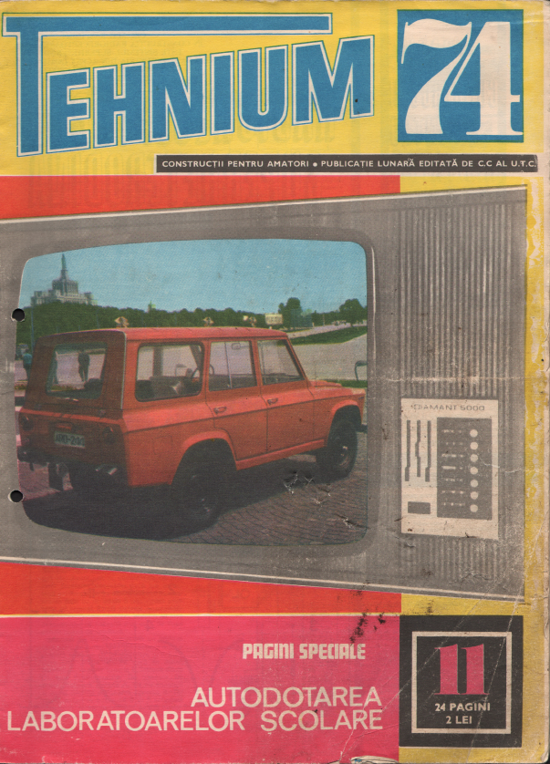 Revista Tehnium pe Anul 1974