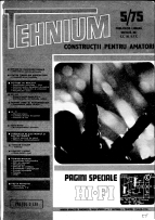Revista Tehnium pe Anul 1975