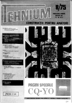 Revista Tehnium pe Anul 1975