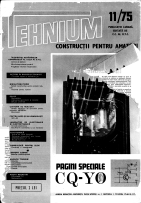 Revista Tehnium pe Anul 1975