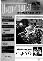 Revista Tehnium pe Anul 1975
