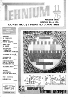 Revista Tehnium pe Anul 1976