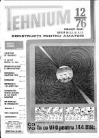 Revista Tehnium pe Anul 1976