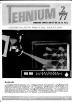 Revista Tehnium pe Anul 1977