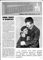 Colectia Revista Tehnium pe Anul 1978