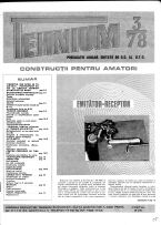 Revista Tehnium pe Anul 1978
