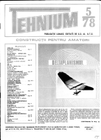 Revista Tehnium pe Anul 1978