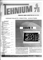 Revista Tehnium pe Anul 1978