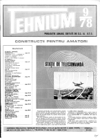 Revista Tehnium pe Anul 1978