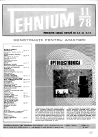 Revista Tehnium pe Anul 1978