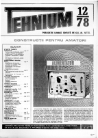 Revista Tehnium pe Anul 1978