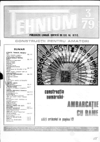 Revista Tehnium pe Anul 1979