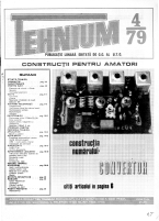 Revista Tehnium pe Anul 1979