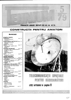 Revista Tehnium pe Anul 1979
