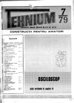 Revista Tehnium pe Anul 1979