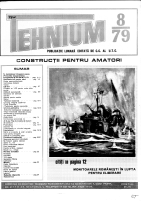 Revista Tehnium pe Anul 1979