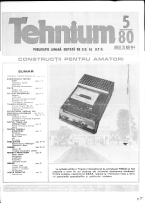Revista Tehnium pe Anul 1980