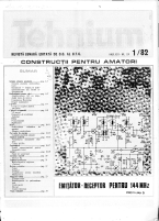 Colectia Revista Tehnium pe Anul 1982