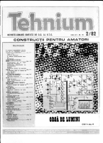 Revista Tehnium pe Anul 1982