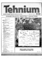 Revista Tehnium pe Anul 1982