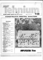 Revista Tehnium pe Anul 1982