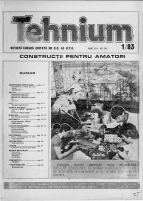 Colectia Revista Tehnium pe Anul 1983