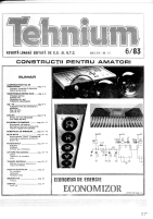 Revista Tehnium pe Anul 1983