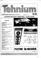 Revista Tehnium pe Anul 1983