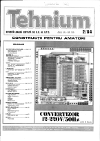 Revista Tehnium pe Anul 1984