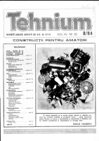 Revista Tehnium pe Anul 1984
