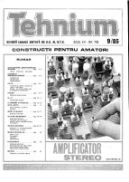 Revista Tehnium pe Anul 1985