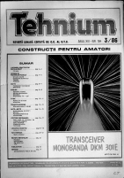 Revista Tehnium pe Anul 1986