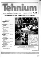 Revista Tehnium pe Anul 1986