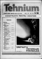 Revista Tehnium pe Anul 1986