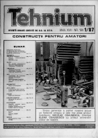 Colectia Revista Tehnium pe Anul 1987