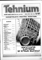 Revista Tehnium pe Anul 1987