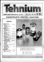Revista Tehnium pe Anul 1987