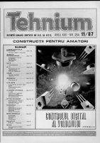 Revista Tehnium pe Anul 1987